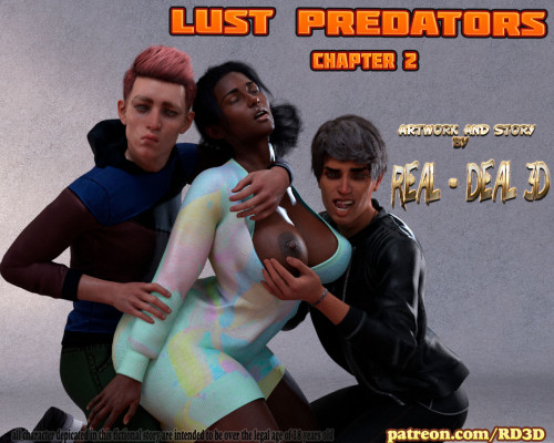 Real-Deal 3D - Lust Predators 02 3D Porn Comic