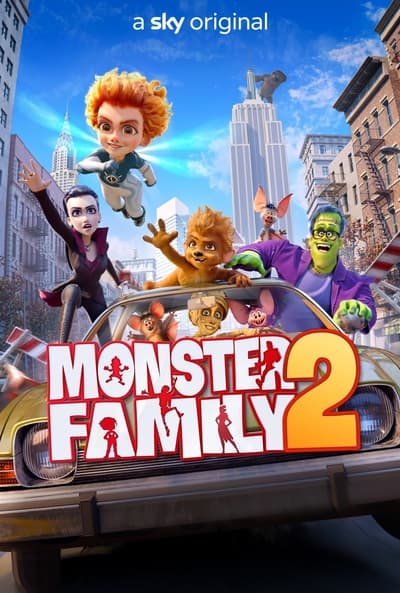 Monster Family 2 (2021) 720p WEBRip x264-GalaxyRG