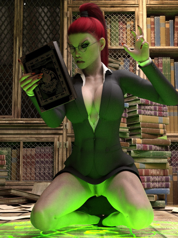 3DcgDocArmitage - Miskatonic Library - After Hours 3D Porn Comic