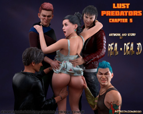 Real-Deal 3D - Lust Predators 05 3D Porn Comic