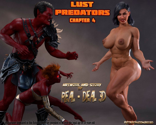 Real-Deal 3D - Lust Predators 04 3D Porn Comic