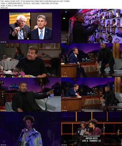 James Corden 2021 10 20 Jamie Foxx 1080p HEVC x265 