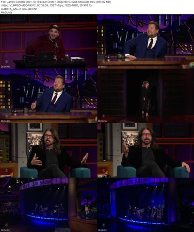 James Corden 2021 10 18 Dave Grohl 1080p HEVC x265 