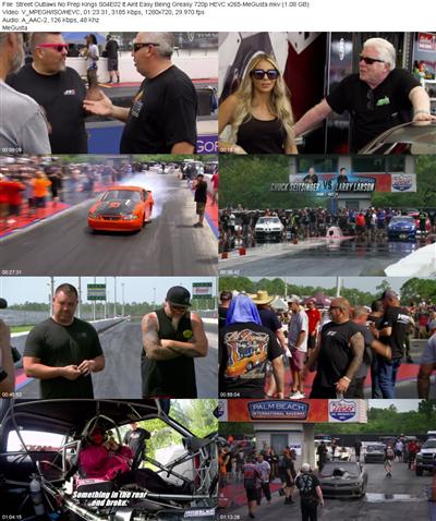 Street Outlaws No Prep Kings S04E02 It Aint Easy Being Greasy 720p HEVC x265 