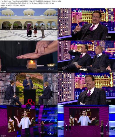 Penn and Teller Fool Us S08E04 720p HEVC x265 