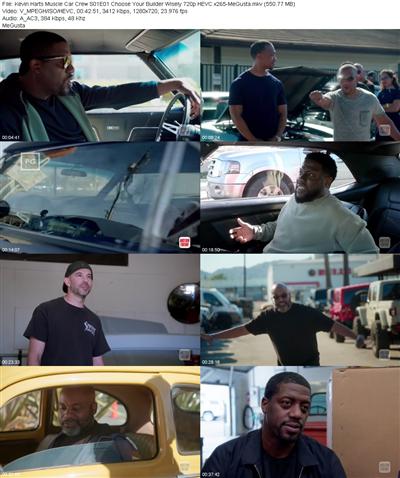 Kevin Harts Muscle Car Crew S01E01 Choose Your Builder Wisely 720p HEVC x265 