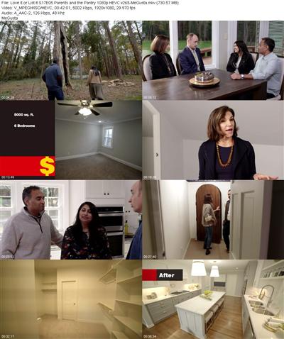 Love It or List It S17E05 Parents and the Pantry 1080p HEVC x265 
