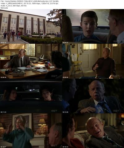 Young Sheldon S05E03 720p HEVC x265 