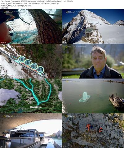 Europe From Above S03E06 Switzerland 1080p HEVC x265 