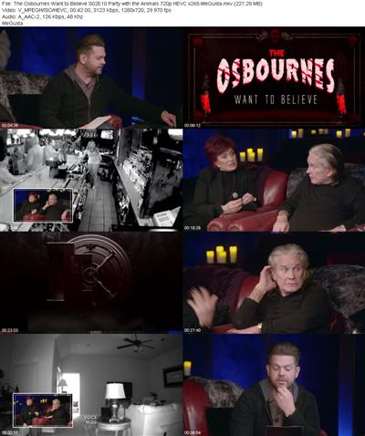 The Osbournes Want to Believe S02E10 Party with the Animals 720p HEVC x265 