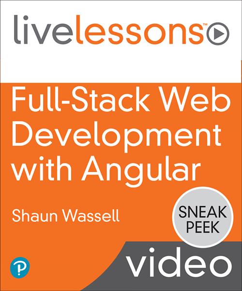 LiveLessons - Full-Stack Web Development with Angular