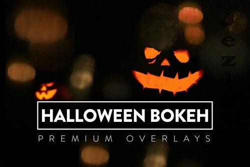  30 Halloween Bokeh Overlay