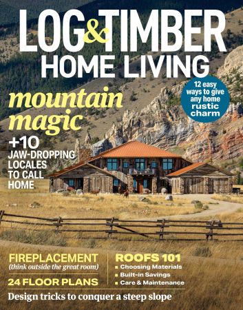 Log Home Living   November 2021 (True PDF)