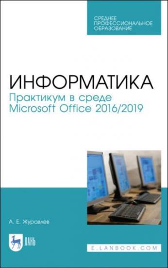 Журавлев А. Е. - Информатика. Практикум в среде Microsoft Office 2016/2019