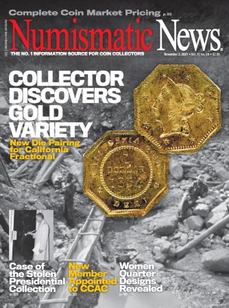 Numismatic News   November 02, 2021