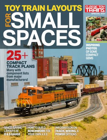 Toy Train Layouts for Small Spaces   Special 2021 (True PDF)