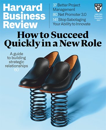 Harvard Business Review USA   November/December 2021