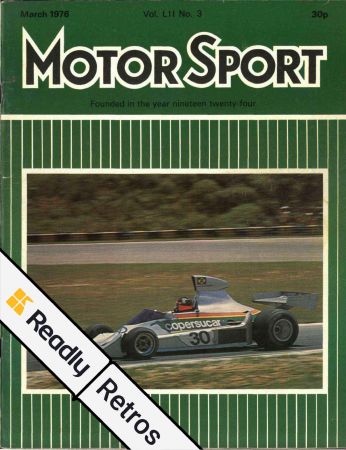Motor Sport: Readly Retros   March 1976