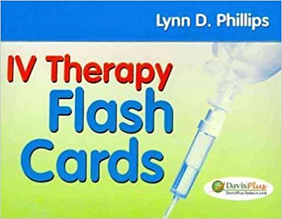 Iv Therapy Flash Cards