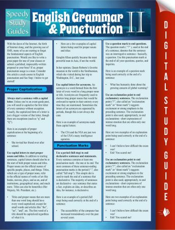 English Grammar & Punctuation II by Speedy Publishing