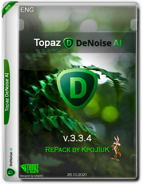 Topaz DeNoise AI v.3.3.4 RePack by KpoJIuK (ENG/2021)