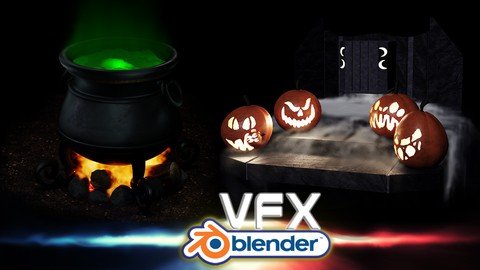 Udemy - Blender VFX Liquid Smoke & Fire