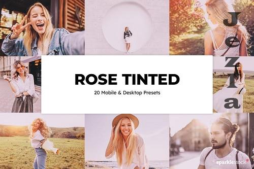20 Rose Tinted Lightroom Presets & LUTs