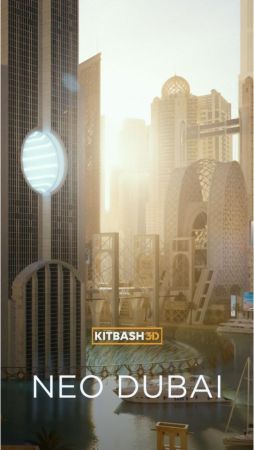 KitBash3D   Neo Dubai [HIP]