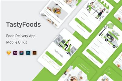 TastyFoods   Online Food Delivery Mobile App