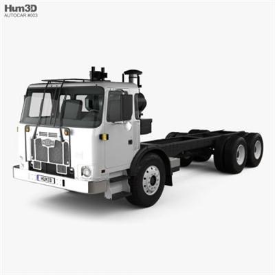 Hum3D   ACX Coach Truck Chassis 2021 3D Model