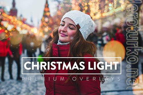 30 Christmas Light Overlay