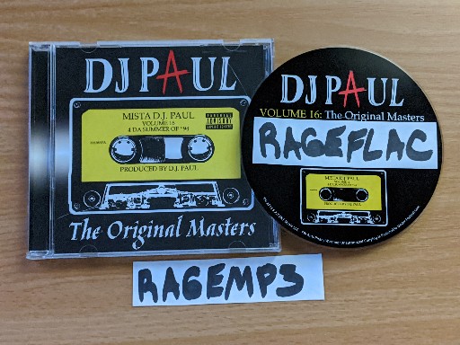 DJ Paul-Volume 16 The Original Masters-CD-FLAC-2013-RAGEFLAC