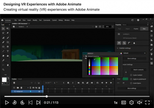 LinkedIn Learning - Designing VR Experiences with Adobe Animate