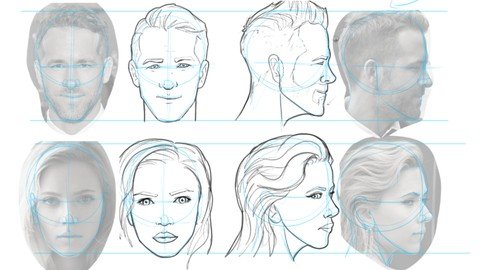 Udemy - Drawing Faces - Structures, Features, and Comic book Styles