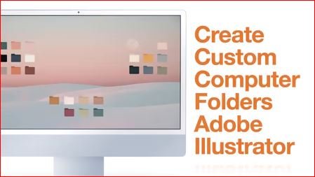 Skillshare - Make Custom Colorful Desktop Folders with Adobe Illustrator for Beginners - Graphic Design Class