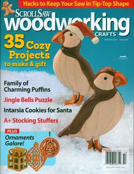 Scroll Saw Woodworking & Crafts №85 (Winter 2021)
