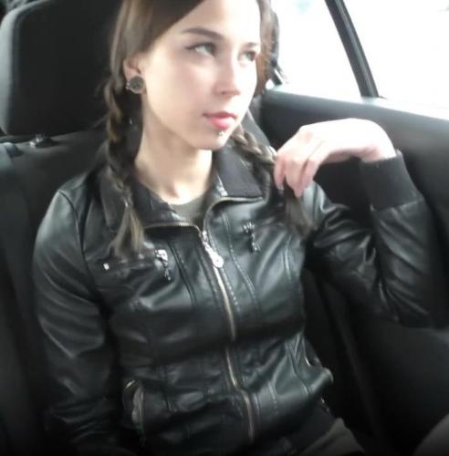  Laruna Mave - Russian Teen Suck Cock In Taxi On Back Seat