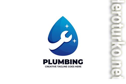 Water Mineral Plumbing Logo Water Mineral Plumbing Logo