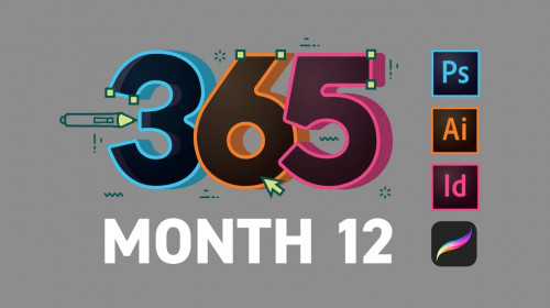 Skillshare - 365 Days Of Creativity - Month 12 [AhLaN]