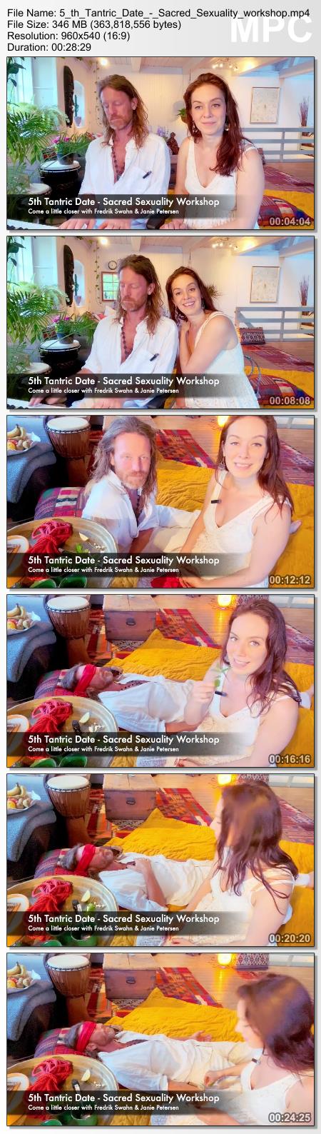 7 Tantric Dates - Online Course for Couples by Fredrik Swahn & Janie Petersen