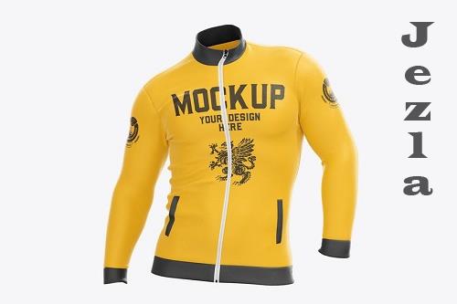 Jacket Sweatshirt Mockup - EAJUR3G