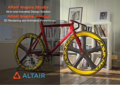Altair Inspire Studio  Render 2021.2.1