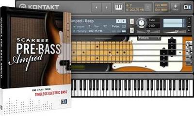 Native Instruments Scarbee Pre-Bass Amped v1.1.0 KONTAKT