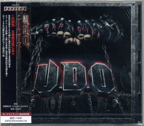U.D.O. - Game Over (Japanese Edition) 2021 (Lossless)