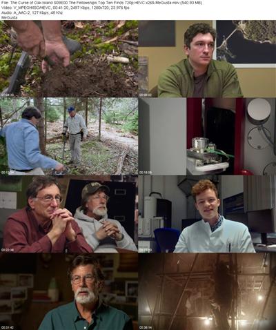 The Curse of Oak Island S09E00 The Fellowships Top Ten Finds 720p HEVC x265 