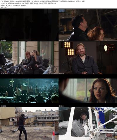 Marvel Studios Assembled S01E04 The Making of Black Widow 1080p HEVC x265 