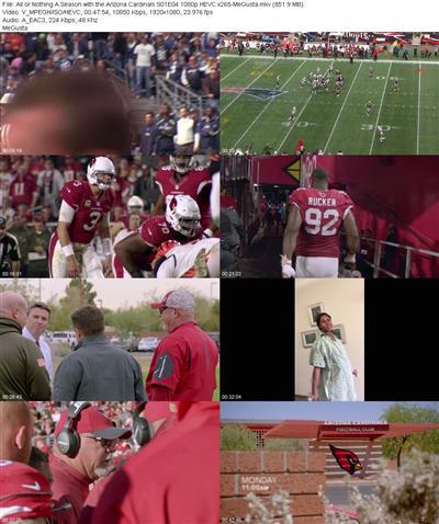 All or Nothing A Season with the Arizona Cardinals S01E04 1080p HEVC x265 