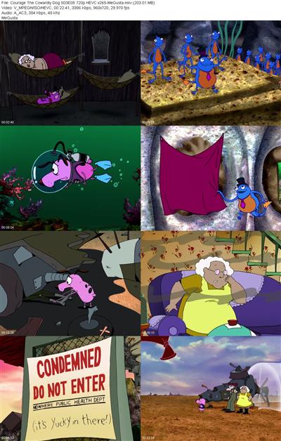 Courage The Cowardly Dog S03E05 720p HEVC x265 