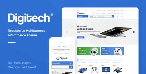ThemeForest - Digitech v1.1.5 - Technology Theme for WooCommerce WordPress - 22373288