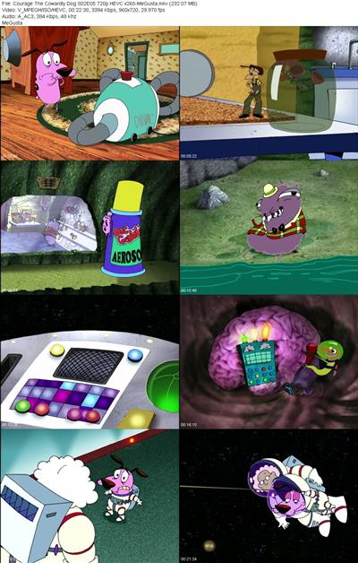 Courage The Cowardly Dog S02E05 720p HEVC x265 